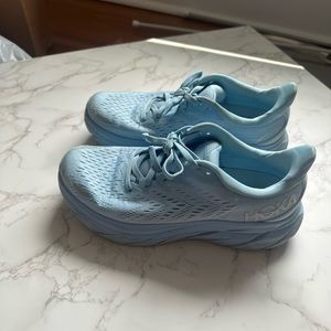 USED Hoka Clifton 8 in Rare Summer Song/ Country Air size 7B